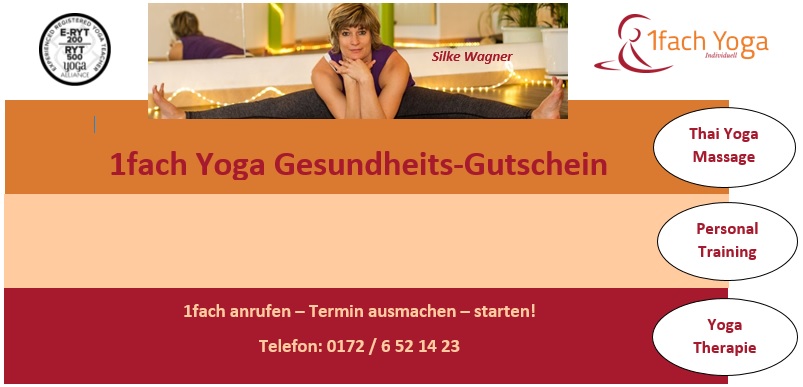 Yoga Gutschein Silke Wagner