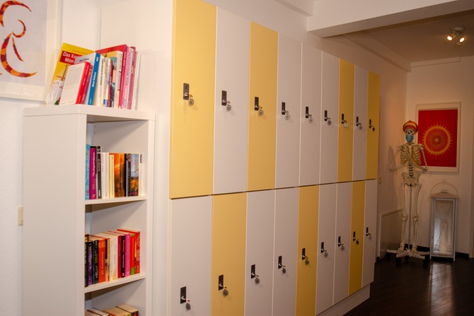 1fach Yoga | 1fach Gesund - Studio in 64572 Büttelborn - Schließfächer