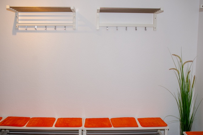 1fach Yoga | 1fach Gesund - Studio in 64572 Büttelborn - Umkleide Damen