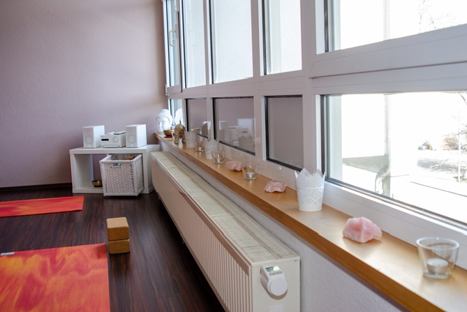 1fach Yoga | 1fach Gesund - Studio in 64572 Büttelborn - Yogaraum